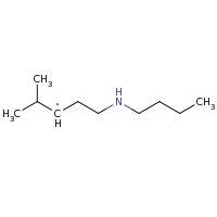 2d structure of 1-(butylamino)-4-methylpentan-3-yl