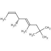 2d structure of (2Z,4R,5E)-4,6,8,8-tetramethylnona-2,5-diene