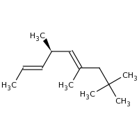 2d structure of (2E,4R,5E)-4,6,8,8-tetramethylnona-2,5-diene