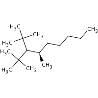 2d structure of (4R)-3-tert-butyl-2,2,4-trimethylnonane