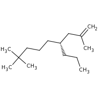 2d structure of (4R)-2,8,8-trimethyl-4-propylnon-1-ene