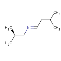 2d structure of (2S)-2-methyl-3-[(E)-(3-methylbutylidene)amino]propyl