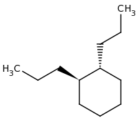 2d structure of (1R,2R)-1,2-dipropylcyclohexane