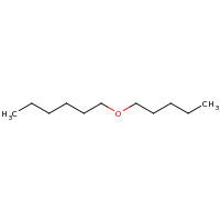 2d structure of 1-(pentyloxy)hexane