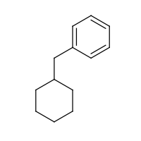 2d structure of (cyclohexylmethyl)benzene