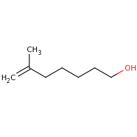 2d structure of 6-methylhept-6-en-1-ol