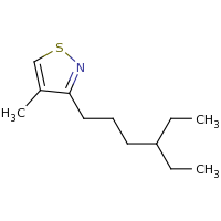 2d structure of 3-(4-ethylhexyl)-4-methyl-1,2-thiazole