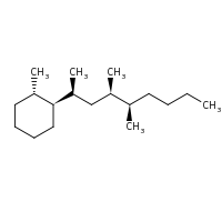 2d structure of (1S,2S)-1-[(2S,4R,5R)-4,5-dimethylnonan-2-yl]-2-methylcyclohexane