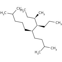 2d structure of (6R,7R,8R)-2,8-dimethyl-6-(3-methylbutyl)-7-propyldecane