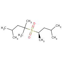 2d structure of (2R)-2-(2,4-dimethylpentane-2-sulfonyl)-4-methylpentane