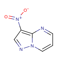 2d structure of 3-nitropyrazolo[1,5-a]pyrimidine