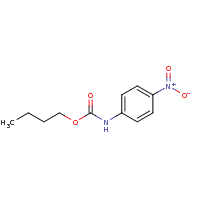 2d structure of butyl N-(4-nitrophenyl)carbamate