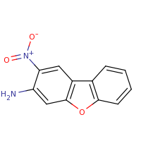 2d structure of 4-nitro-8-oxatricyclo[7.4.0.0^{2,7}]trideca-1(9),2(7),3,5,10,12-hexaen-5-amine
