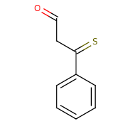 2d structure of 3-phenyl-3-sulfanylidenepropanal