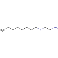 2d structure of (2-aminoethyl)(octyl)amine