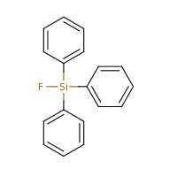 2d structure of fluorotriphenylsilane