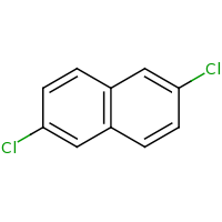 2d structure of 2,6-dichloronaphthalene