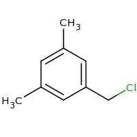 2d structure of 1-(chloromethyl)-3,5-dimethylbenzene