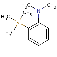 2d structure of N,N-dimethyl-2-(trimethylsilyl)aniline