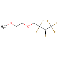 2d structure of 1-[(3S)-2,2,3,4,4,4-hexafluorobutoxy]-2-methoxyethane