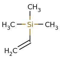 2d structure of ethenyltrimethylsilane