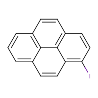 2d structure of 1-iodopyrene