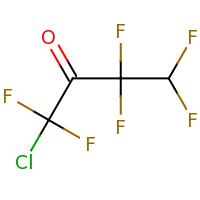 2d structure of 1-chloro-1,1,3,3,4,4-hexafluorobutan-2-one
