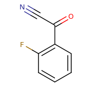 2d structure of 2-fluorobenzoyl cyanide