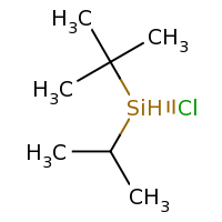 2d structure of (R)-tert-butyl(chloro)propan-2-ylsilane