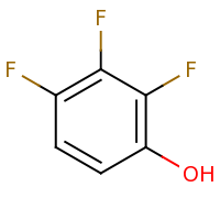 2d structure of 2,3,4-trifluorophenol