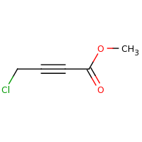 2d structure of methyl 4-chlorobut-2-ynoate