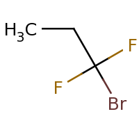 2d structure of 1-bromo-1,1-difluoropropane