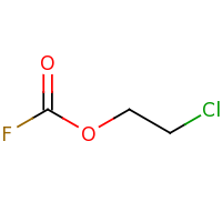 2d structure of 2-chloroethyl fluoroformate