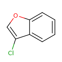 2d structure of 3-chloro-1-benzofuran