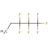 2d structure of 1,1,1,2,2,3,3-heptafluoropentane