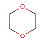 2d structure of 1,4-dioxane