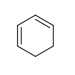 2d structure of cyclohexa-1,3-diene