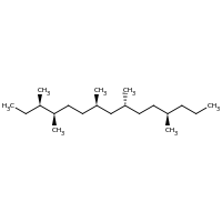 2d structure of (3R,4R,7R,9R,12R)-3,4,7,9,12-pentamethylpentadecane