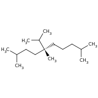 2d structure of (5R)-2,5,9-trimethyl-5-(propan-2-yl)decane