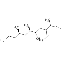 2d structure of (3R,5S,6R,8R)-3-ethyl-2,5,6,8-tetramethylundecane