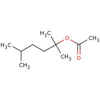 2d structure of 2,5-dimethylhexan-2-yl acetate