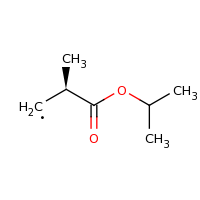 2d structure of (2S)-2-methyl-3-oxo-3-(propan-2-yloxy)propyl