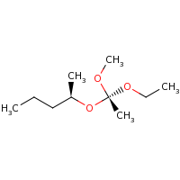 2d structure of (2R)-2-[(1R)-1-ethoxy-1-methoxyethoxy]pentane