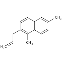 2d structure of 1,6-dimethyl-2-(prop-2-en-1-yl)naphthalene
