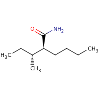 2d structure of (2S)-2-[(2R)-butan-2-yl]hexanamide