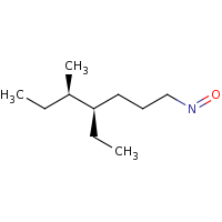 2d structure of (4R,5R)-4-ethyl-5-methyl-1-nitrosoheptane