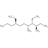 2d structure of (3R,4R,5R,8R)-4,8-diethyl-3,5-dimethylundecane