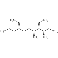 2d structure of (3R,4R,5R,8S)-4,8-diethyl-3,5-dimethylundecane