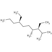 2d structure of (3S,4R,7R)-3,7-diethyl-2,4-dimethyldecane