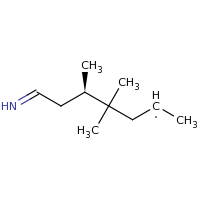 2d structure of (5R)-7-imino-4,4,5-trimethylheptan-2-yl